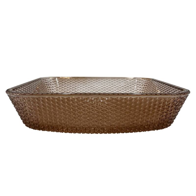 CastelloUSA Decorative 16" Crystal Rectangle Glass Sink