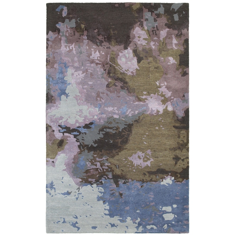 HomeRootsAbstract Industrial Rectangle Area Rug