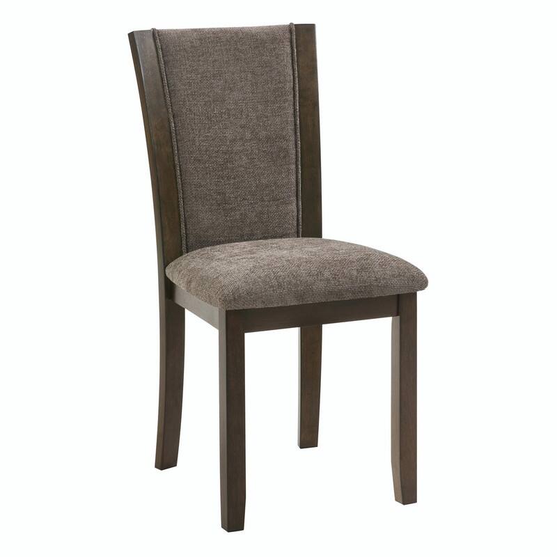 Wooden Dining Chairs Set of 4, Upholstered Side Chairs with Padded Seat for Kitchen & Dining Room