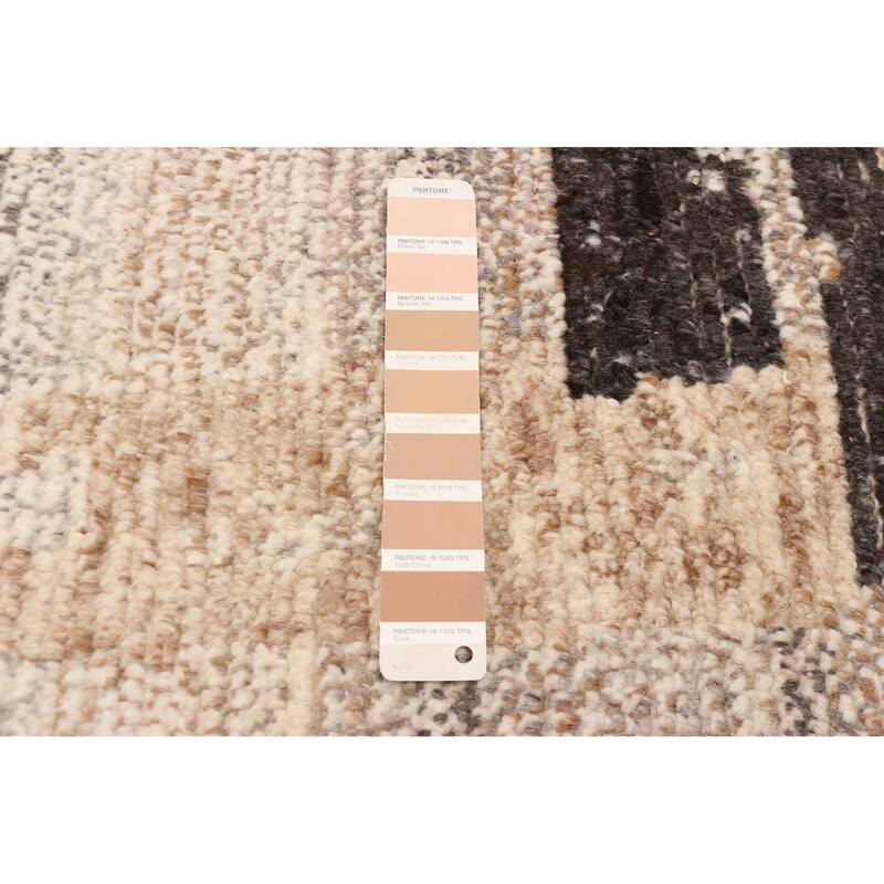 ECARPETGALLERY Hand-knotted Tangier Tan Wool Rug - 8'1 x 9'10