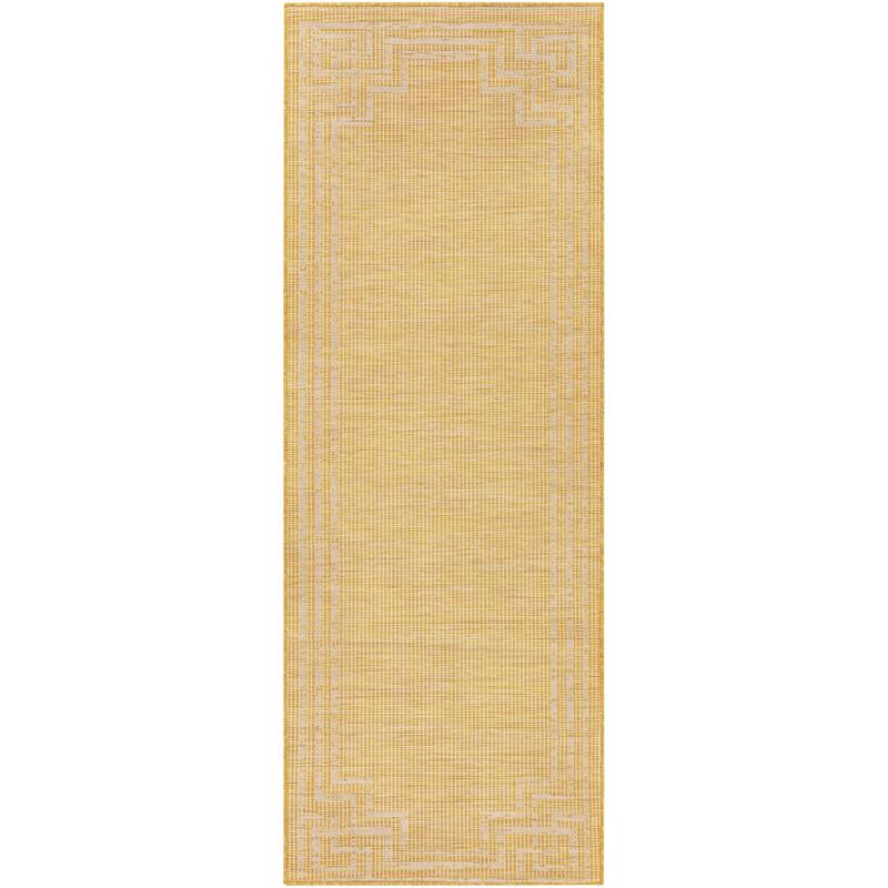 Brian Traditional Border Outdoor Area Rug