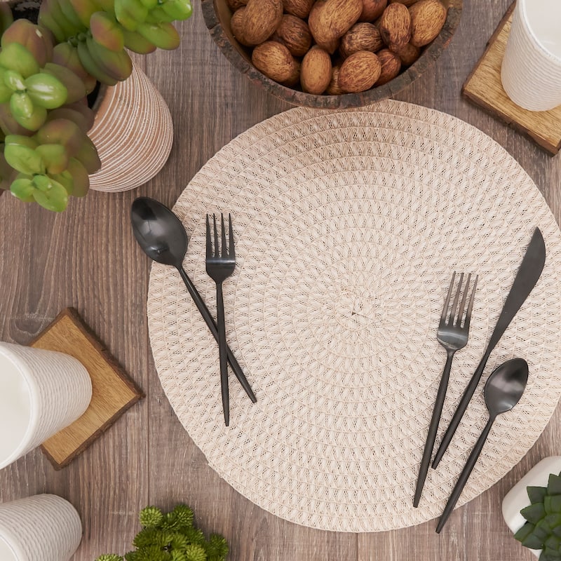 Round Placemats (Set of 4) - 15"x15"
