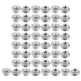 MECCANIXITY M20x2.5mm Serrated Flange Hex Lock Nut – 316 Stainless Steel, 1-Pack, For Furniture, Machinery, DIY