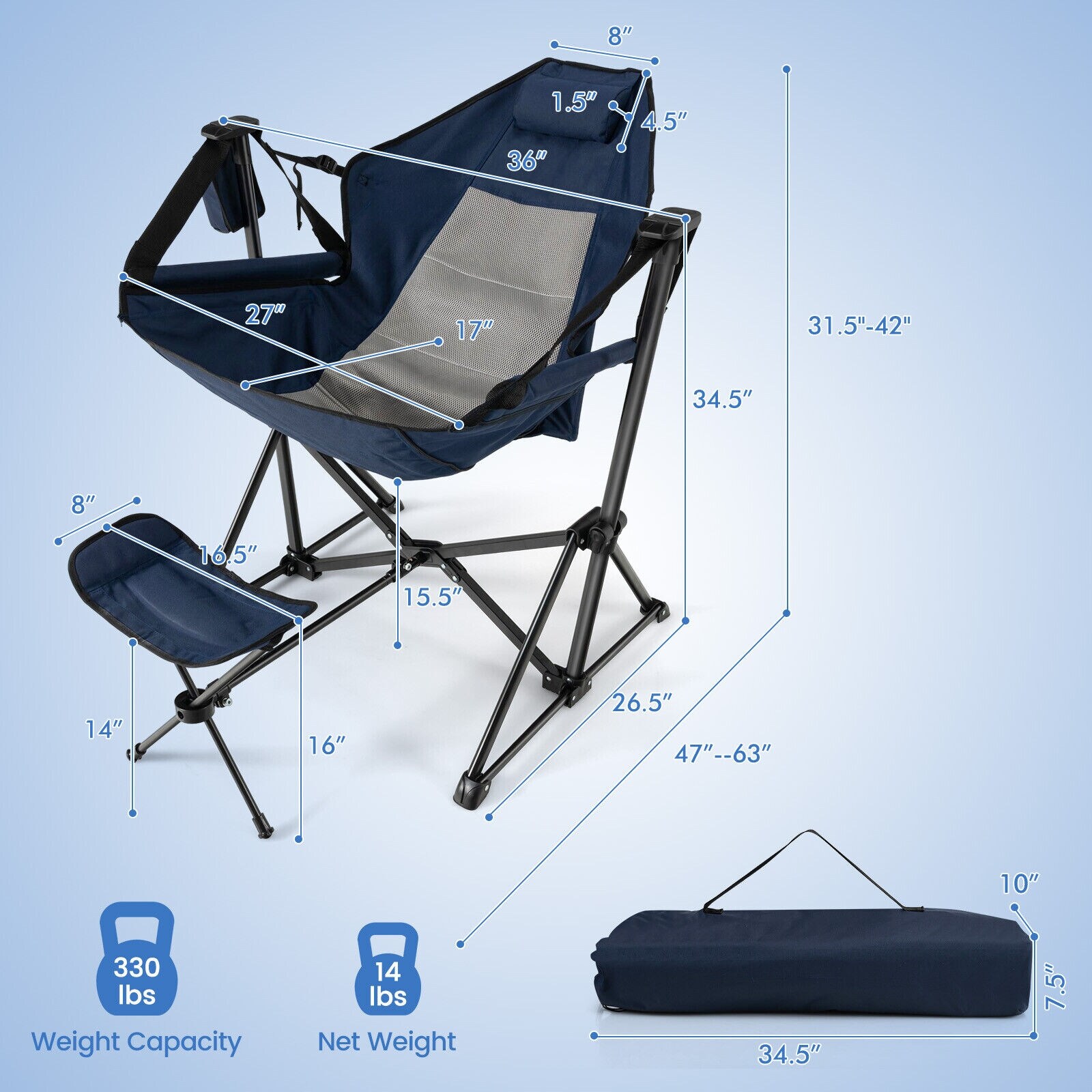 Hammock clearance bag chair