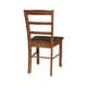 preview thumbnail 19 of 128, International Concepts Solid Wood Madrid Ladderback Chairs, Set of 2 - N/A