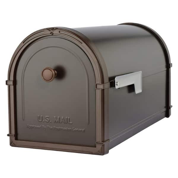 Architectural Mailboxes Bellevue Modern Galvanized Steel PostMountable