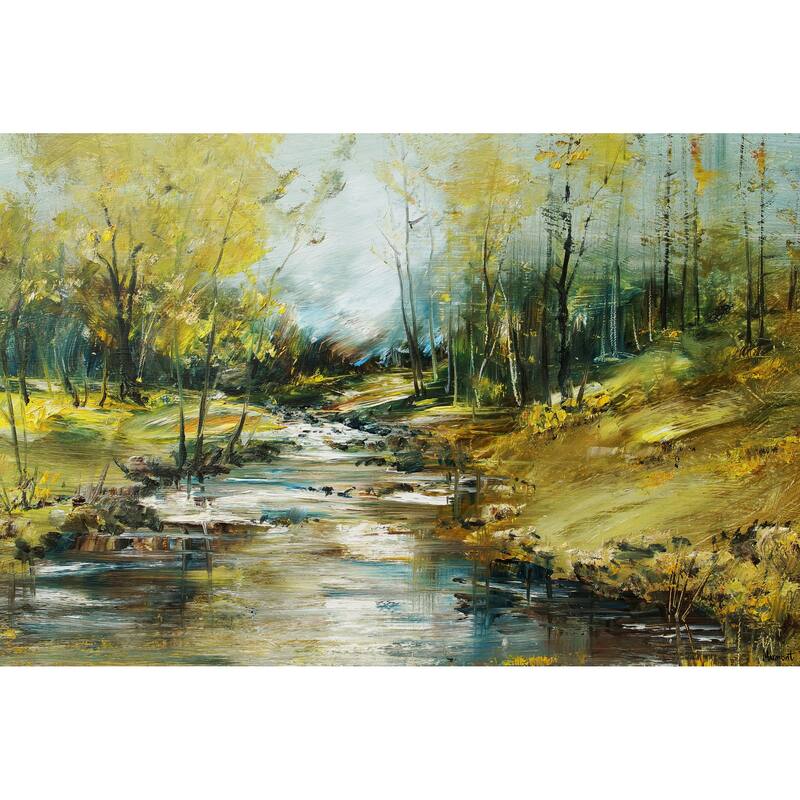 Nature Trails Print on Wrapped Canvas