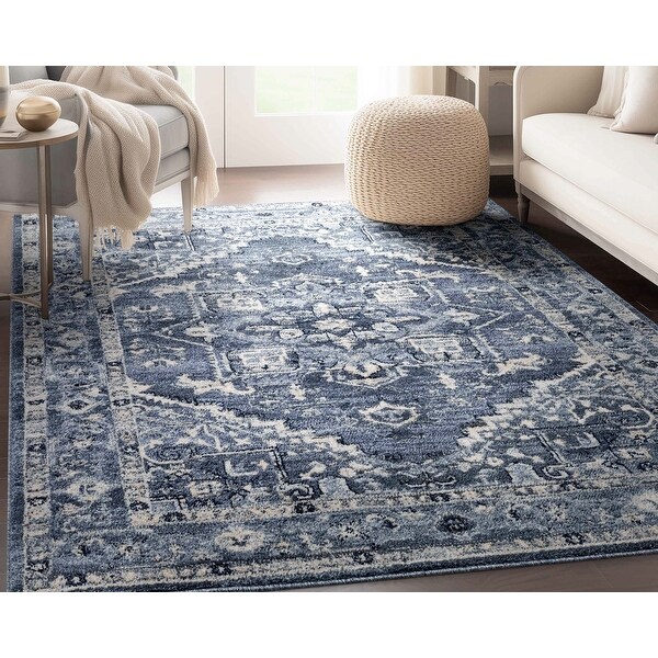 ROOM 614 XI Undecima hora matutina シューヤ Well Woven Omaha Camilla Vintage Oriental Soft Rug - Bed Bath