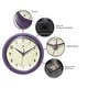 preview thumbnail 47 of 195, Infinity Instruments Round Retro Kitchen Wall Clock by Infinity Instruments