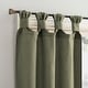 preview thumbnail 2 of 14, Archaeo Washed Cotton Twist Tab Cafe Curtain Pair