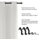 preview thumbnail 16 of 33, 1-Inch Decorative Modern Urn Finial Curtain Rod by Lavish Home