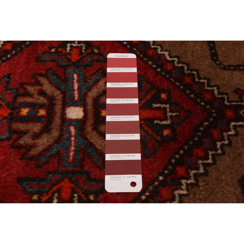 ECARPETGALLERY Hand-knotted Konya Anatolian Red Wool Rug - 3'7 x 13'8