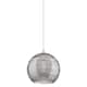 Option Satin Nickel / Light Smoke Deco Swirl