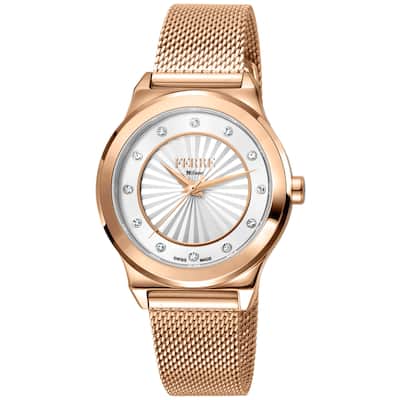 Ferre Milano Women's Classic White Dial Watch - FM1L125M0261 - 6 (36)