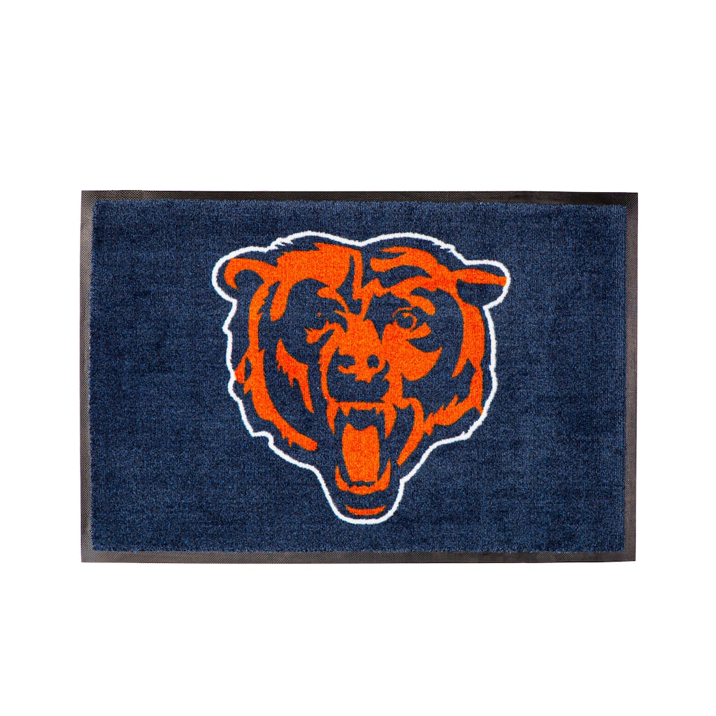 Nylon Indoor/Outdoor Entryway Door Mat, Chicago Bears