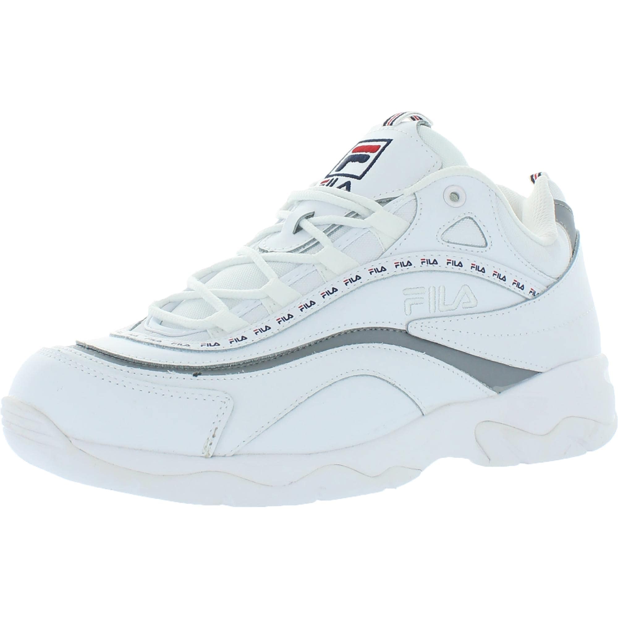 white fila mens shoes