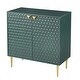 preview thumbnail 3 of 10, GZMR Hexagonal Pattern 2-door Storage Cabinet Buffet Cabinet Sideboard