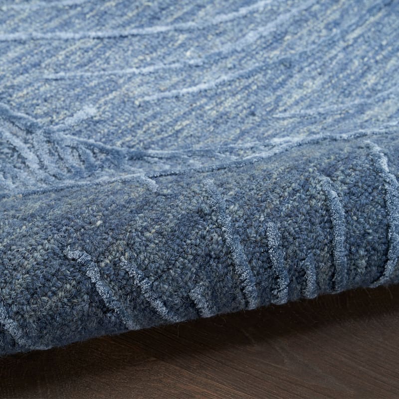 Nourison Avra Indoor only Floral Handmade Wool Area Rug