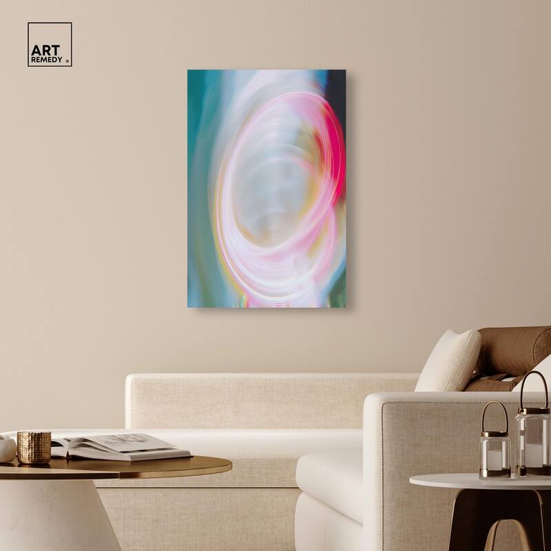Swirling Light III Canvas by Art Remedy, Gallery Wrapped