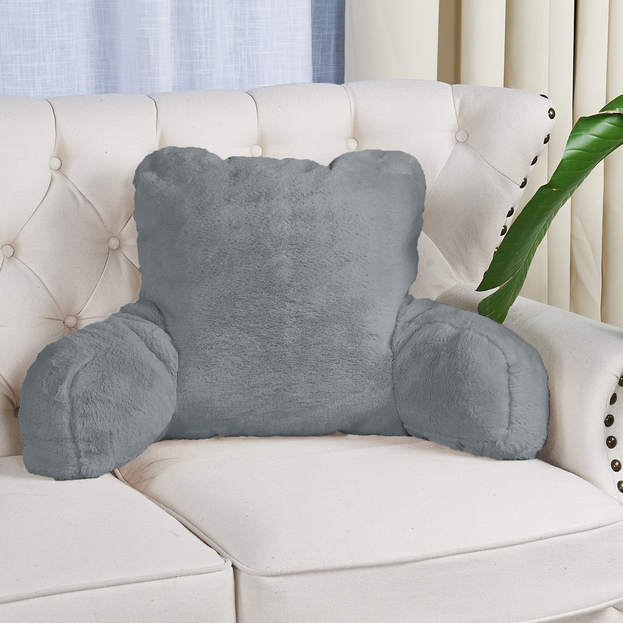 Home Soft Things FoxFauxFur Bedrest