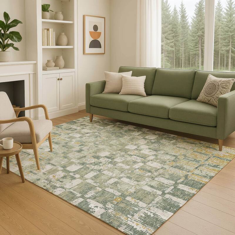 Machine Washable Indoor/ Outdoor Casual Foxfield Chantille Rug