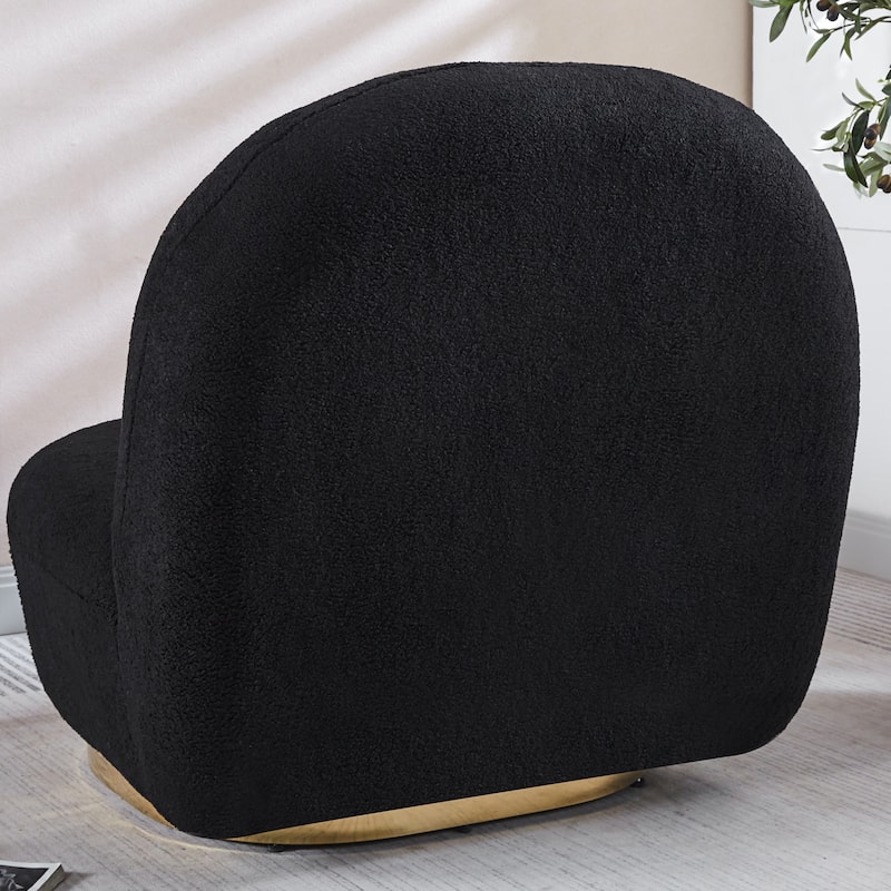 Modern Velvet Swivel Accent Chair