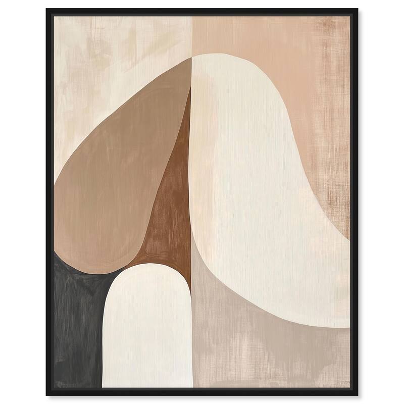 Soul of Form II Canvas by Art Remedy - Black - 20" x 24"