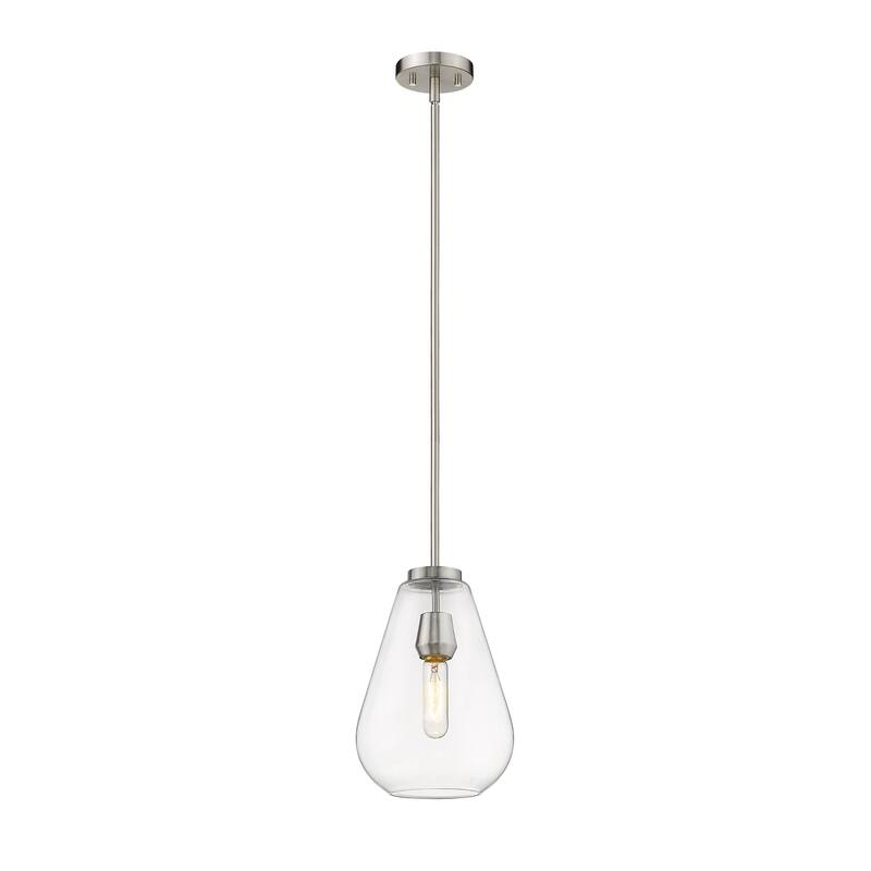 Ayra 1 Light Pendant - Brushed Nickel