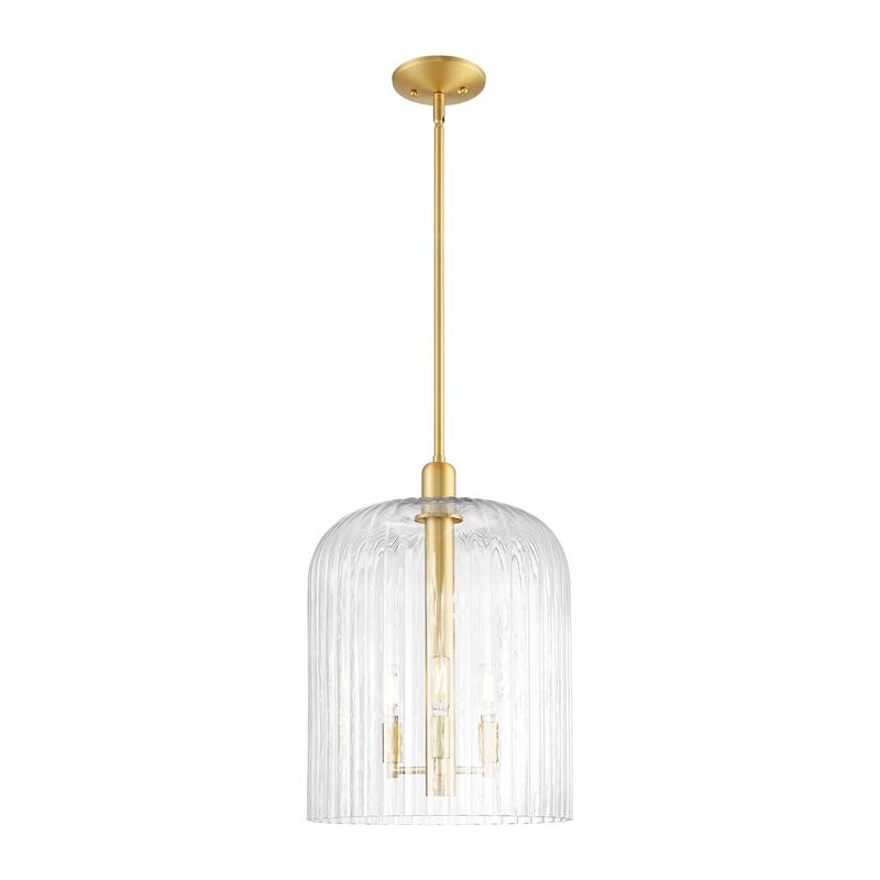 Innovations Lighting Downtown Urban - Bridal Veil - 3 Light 12" Stem Hung Mini Pendant