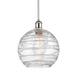 Option Clear Deco Swirl / White and Polished Chrome