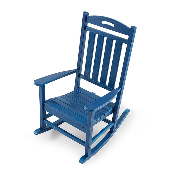 Polydun Outdoor Recycled Plastic Rocking Chair (Set of 2) On Sale Bed Bath & Beyond 36032811