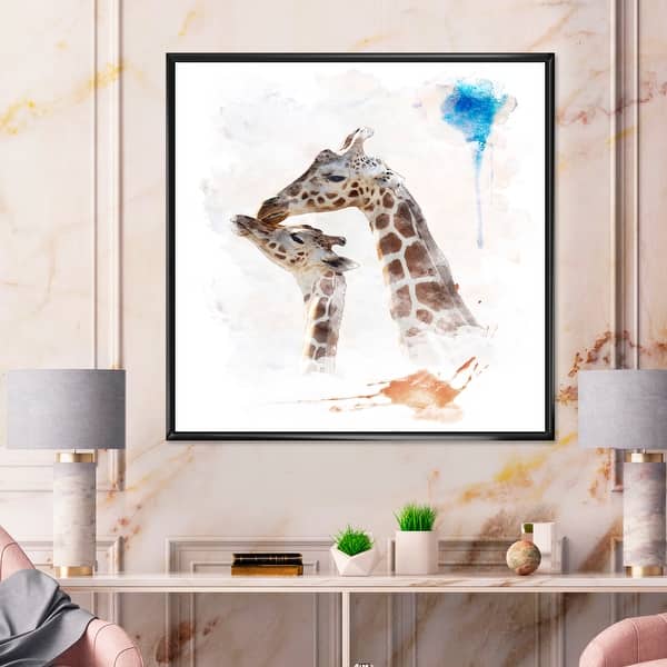 giraffe pictures framed