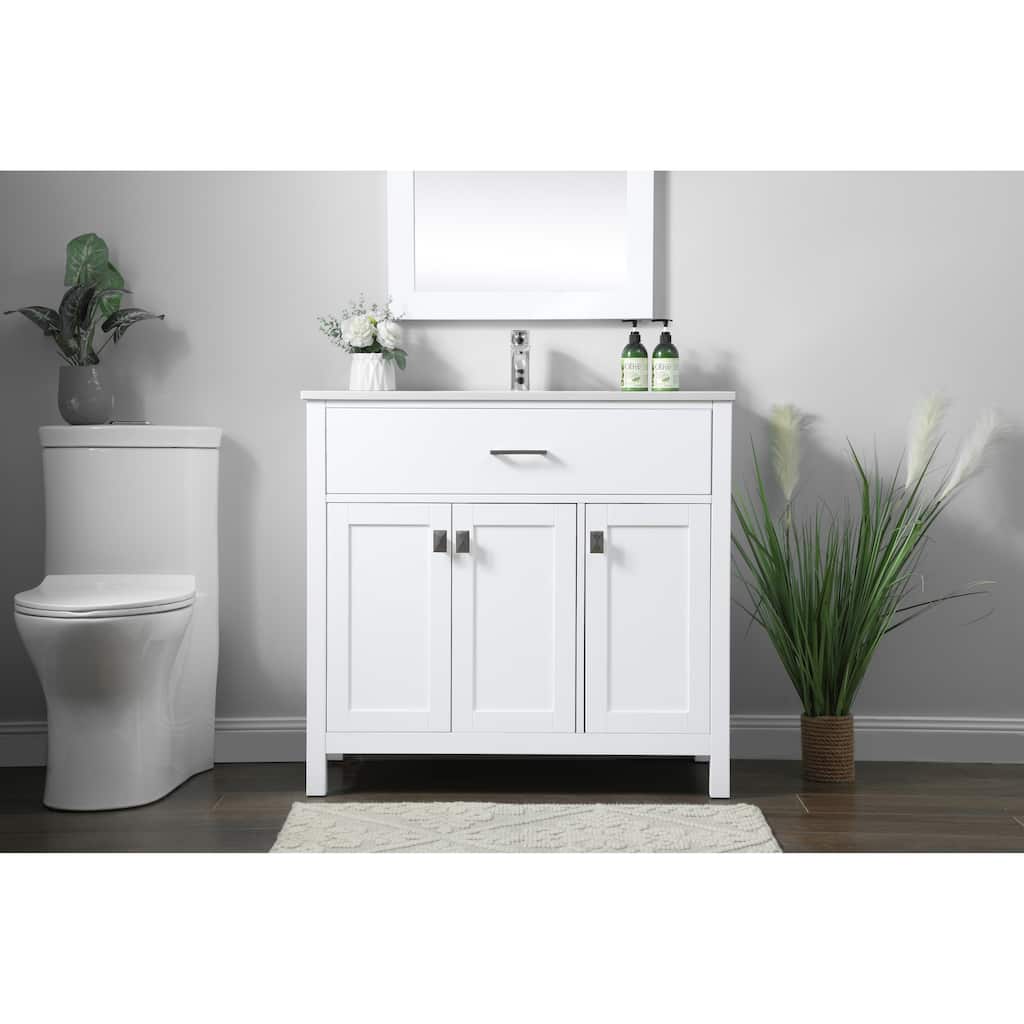 Essense 24 - 36 Inch Single Bathroom Vanity