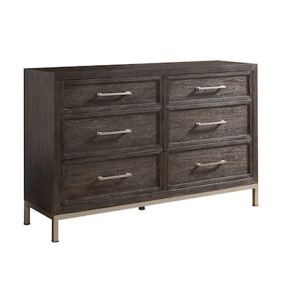 Steve Silver Bremond Walnut 6-drawer Dresser