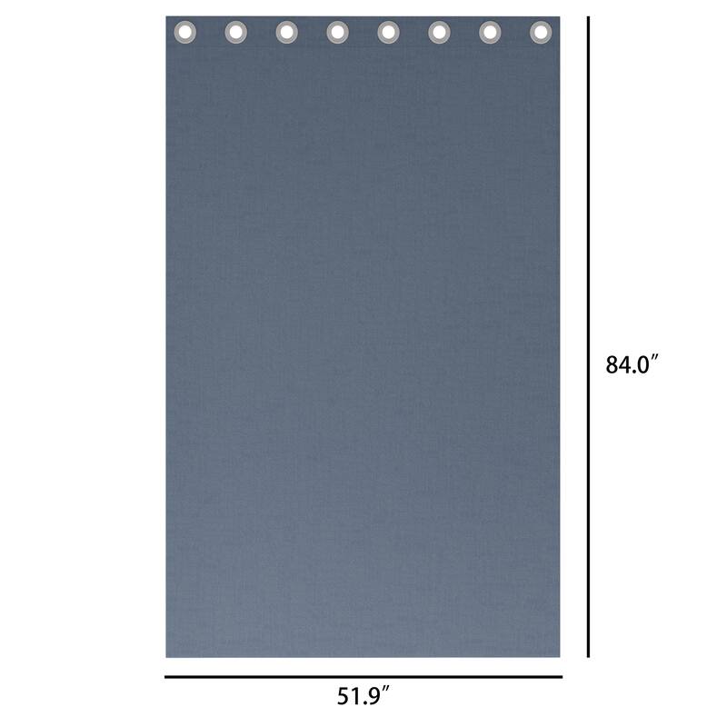 Corvus Gambia Sunbrella Outdoor Window Curtain (1 Panel)