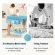 preview thumbnail 12 of 22, Baby Changing Table with Safety Belt and 4-side Defence - 36.5" x 27" x 40.5"(L x W x H)