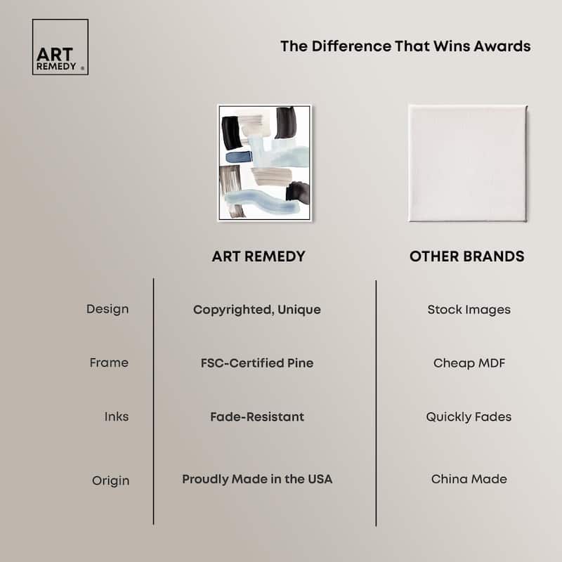 Abstract Order Canvas by Art Remedy
