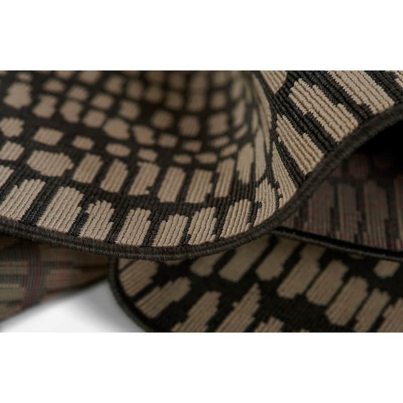 Momeni Baja Abstract Indoor Outdoor Rug