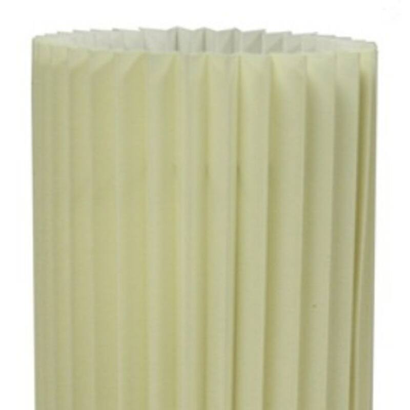 Off White Metal Small Bedside Lamp with Linen Fabric Drum Shade - 5.25” x 5.25” x 16.5” (D x W x H)