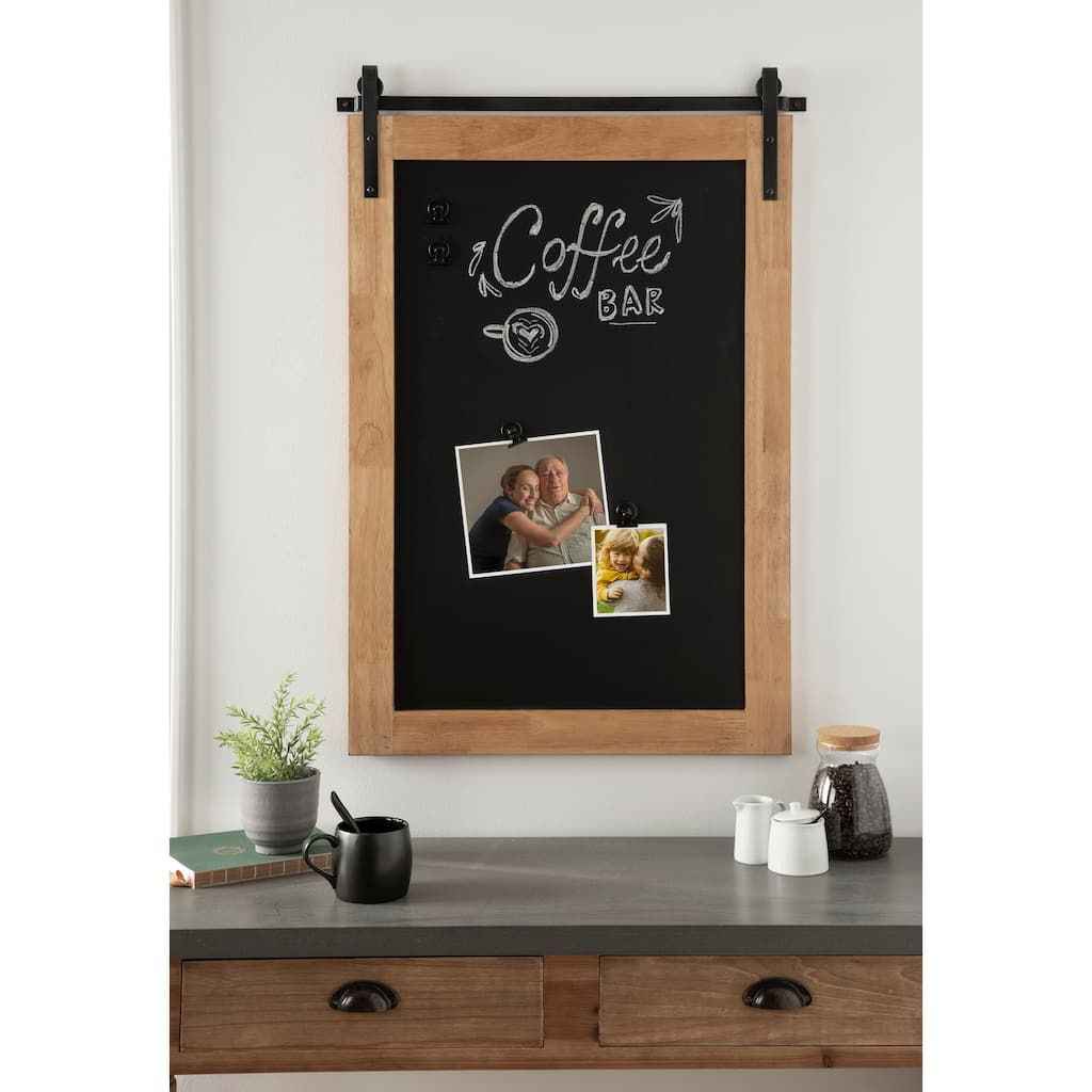 Kate and Laurel Samuels Wood Framed Wall Chalkboard - 24x36