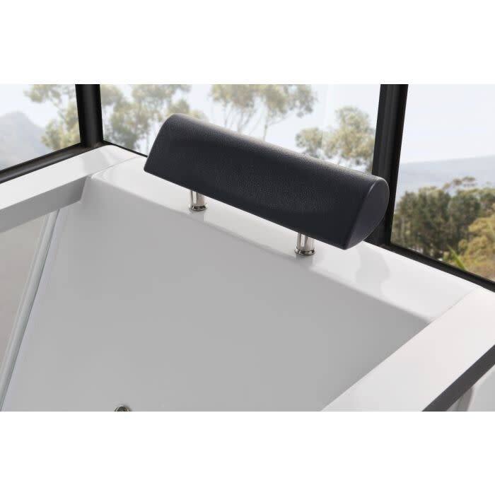 Eago Alfi Trade 59" Free Standing Acrylic Air Tub with Right Drain,