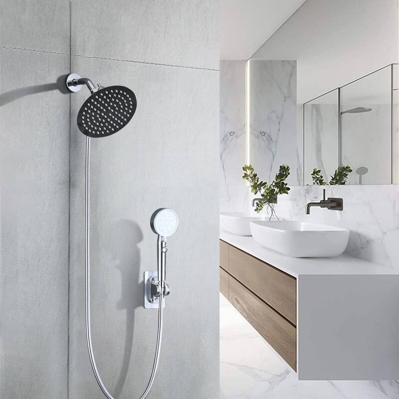 PROOX Dual Shower Head w/ High Pressure Shower Handheld Combo