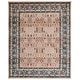 preview thumbnail 12 of 30, Lauren Ralph Lauren Margaux Traditional Oriental Fringe Rug 8' x 10' - Beige/Navy - Rectangle