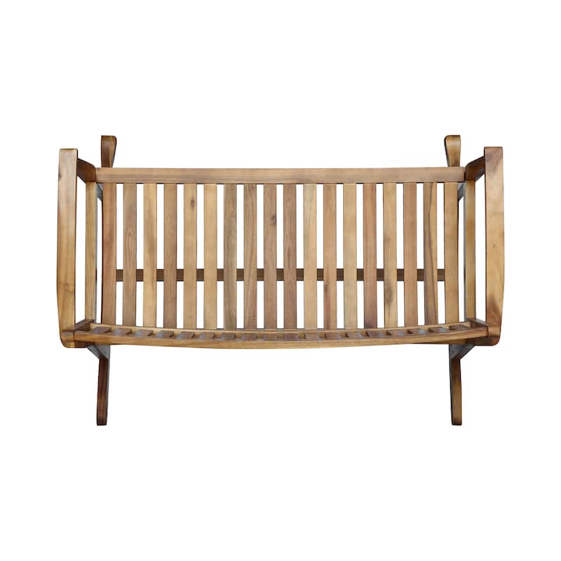 Regatta Acacia Wood Patio Glider by Christopher Knight Home