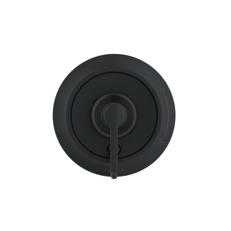 Gerber D500479TC Northerly Pressure Balanced Valve Trim Only with - Satin Black