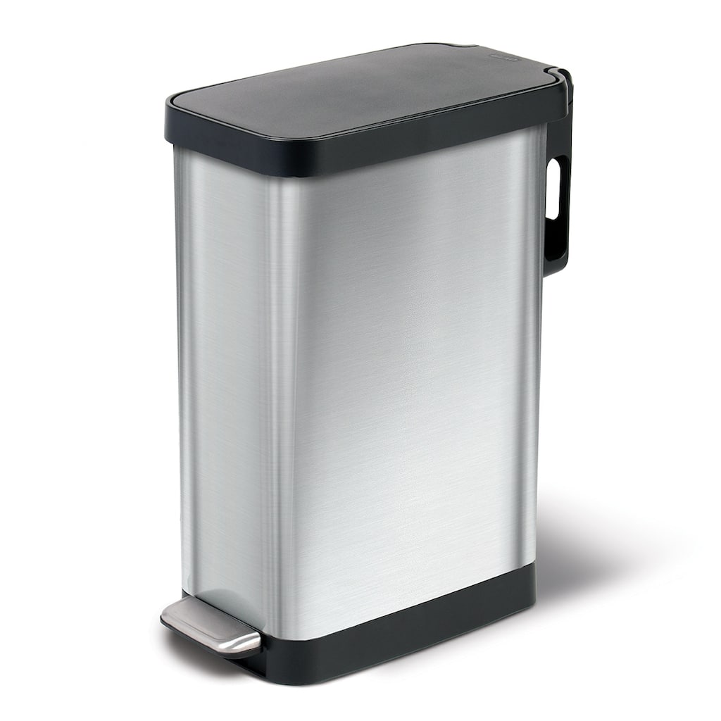 Glad Slim Stainless Steel Step Trash Can