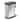 Glad Slim Stainless Steel Step Trash Can