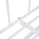 preview thumbnail 32 of 40, Metal Daybed with Trundle Bed and Curved Handle