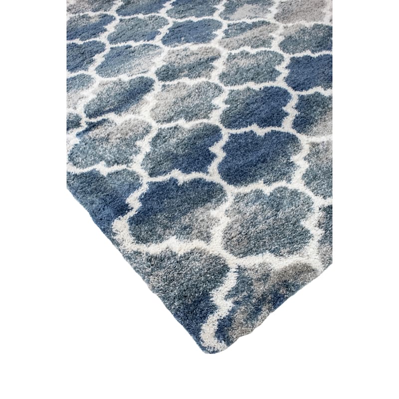 Noori Rug Lux Ava Trellis 2-Inch Shag Rug