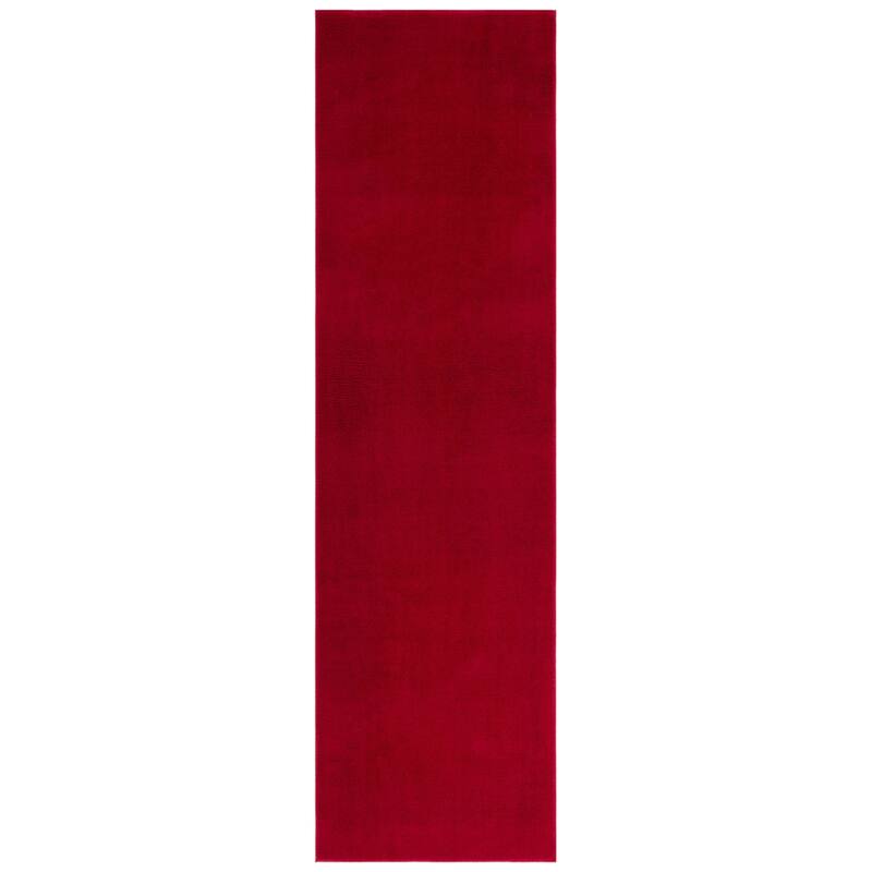 SAFAVIEH Loft Saundra Contemporary Machine Washable Rug - 2'3" x 9' Runner - Red